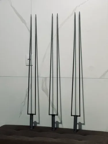 Espeto de Churrasco Artesanal de inox