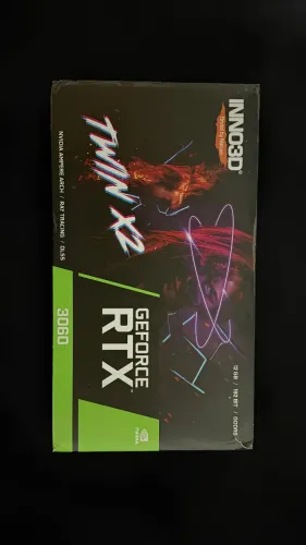 Placa de vídeo RTX 3060 INNO3D Twin 12GB