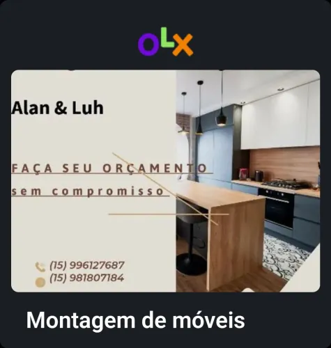 Montagem de móveis