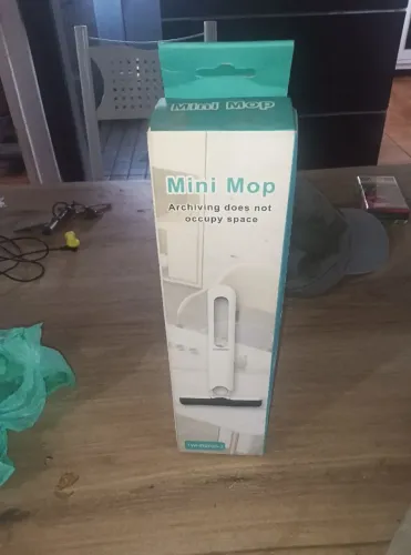 Mini mop mini esfregão rodinho rodo de pia