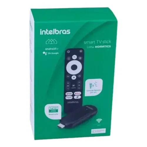 Smart TV Box Stick Intelbras Homologado pela Anatel