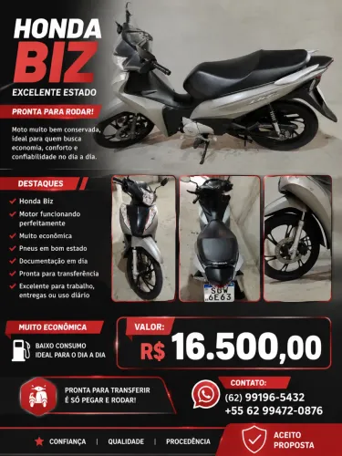 ? HONDA BIZ - EXCELENTE ESTADO
