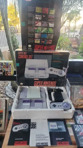 Super nintendo na caixa original