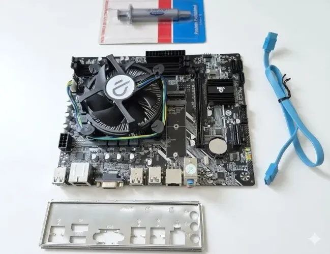 Placa-Mãe H610DA LGA 1700 DDR4 - Intel 12ª, 13ª e 14ª Geração + Brindes