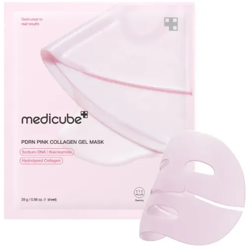 Medicube Mask PDRN Pink Collagen Gel 28g Máscara Facial