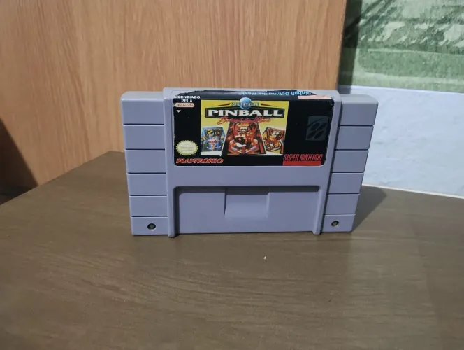 Jogo pinball original super Nintendo