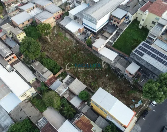 Terreno à venda na Rua Jonathas Pedrosa com 1.270m² na Praça 14 -Manaus/AM