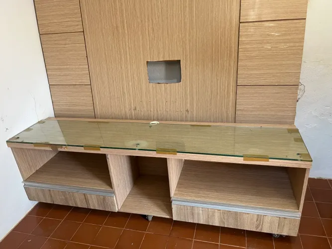 Painel e raque para tb