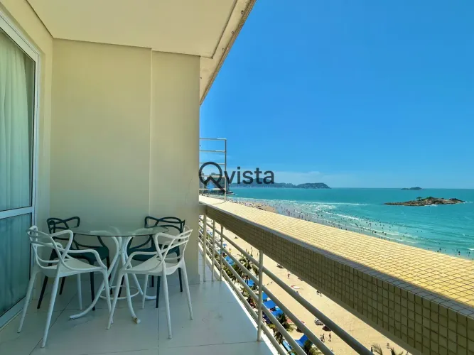 Apartamento Beira Mar 3 suites vaga no condominio, à venda, Pitangueiras, Guarujá, SP