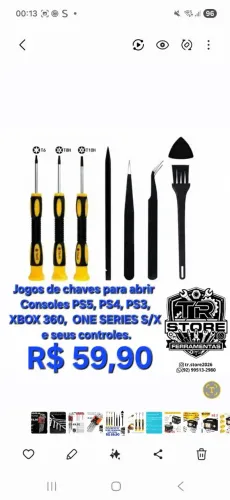 KIT MANUTENÇÃO DE CONSOLES