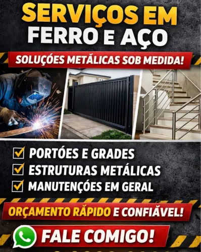 Serviço de Solda e serralheira 