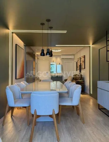 Apartamento 100% mobiliado e equipado no Centro/Brusque (Analisa Permuta)