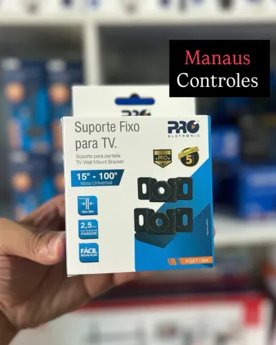 Suporte Fixo para Tv 15 - 100 ( 2 Pontos de Fixação )