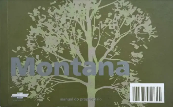 Manual do Proprietário Montana 2015 (Envio pelo Whatsapp)