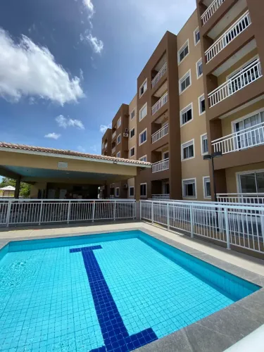 APARTAMENTO A VENDA NO CONDOMÍNIO GRANVILAGE MESSEJANA COM VARANDA E SUÍTE