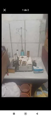 Máquina de costura industrial 