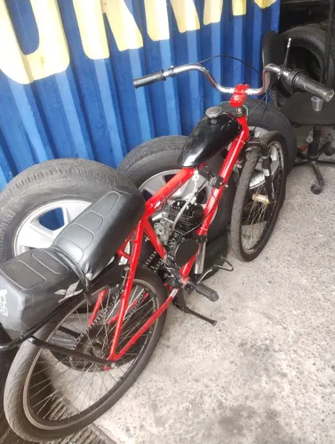 Bicicleta motorizada 80cc