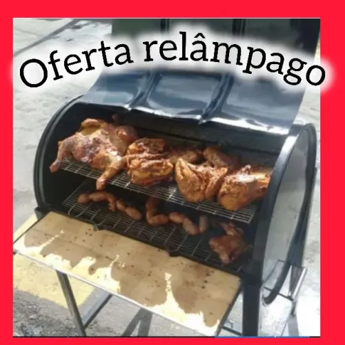 Churrasqueira Pra Galeto De Tonel