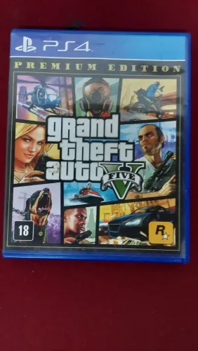 PS4 GTA V midia física original 