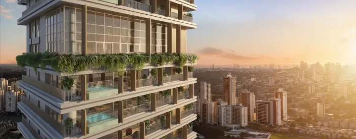 Legítimo Flamboyant | 420m² | 4 Suítes + Office | Elevador Privativo | Último Andar