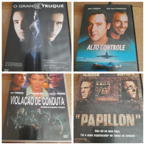 Lote DVDs Ação 4