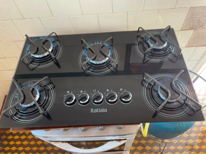Cooktop fogão 5 bocas