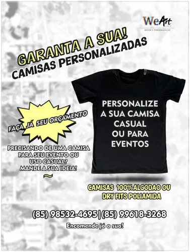 CAMISAS PERSONALIZADAS