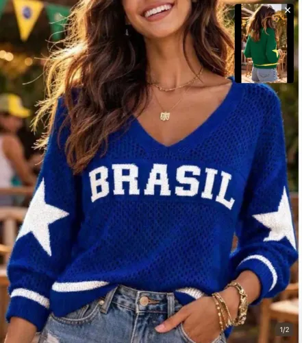 Blusa Brasil 