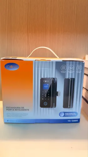 Fechadura digital Nova para porta de vidro