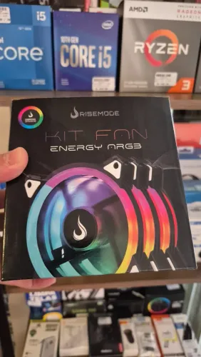 Fan ventoinha Kit com 3 ARGB Energy novo lacrado com garantia!