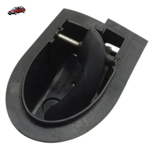 Maçaneta Interna Direito Ford Fiesta 1999 2000 2001 02 Preto Dianteira/traseira