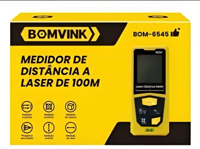 Bomvink Medidor De Distância A Laser De 100m
