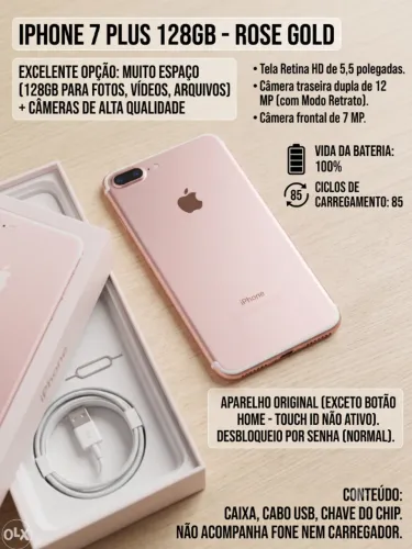 iPhone 7 Plus Rose Gold 128GB