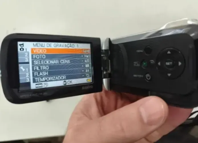 Filmadora SANYO Xacti full HD