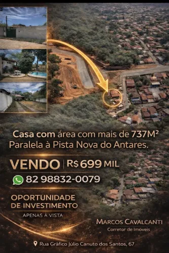 # Área com Casa ANTARES