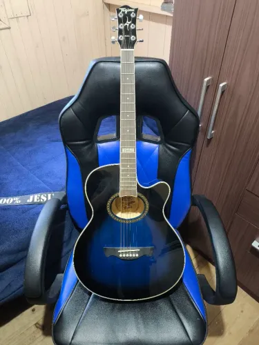 Violão Elétrico Azul