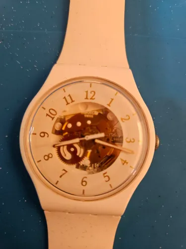 Relogio Swatch Skeleton bio ceramic