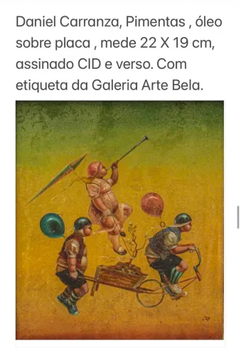 Pintura Óleo Daniel Carranza