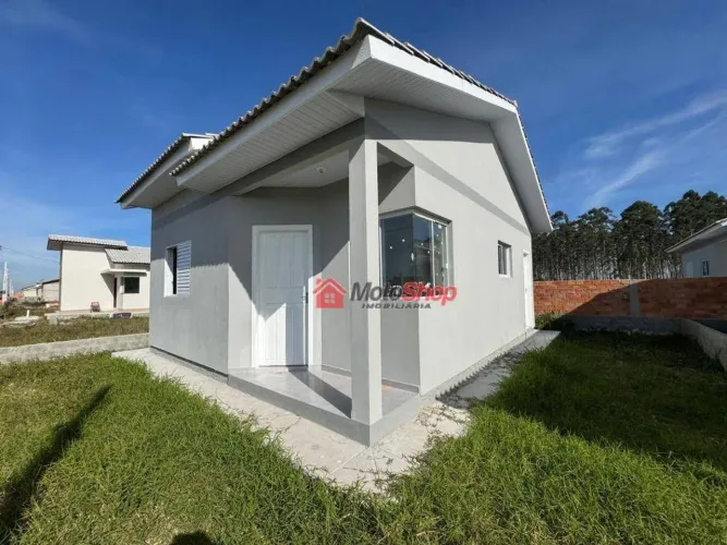 Casa com 2 dormitórios para alugar, 54 m² por R$ 1.100/mês - Caverazinho - Araranguá/SC