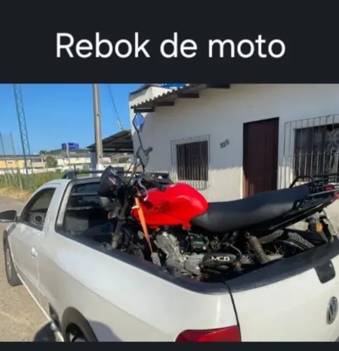 Frete e reboque de moto