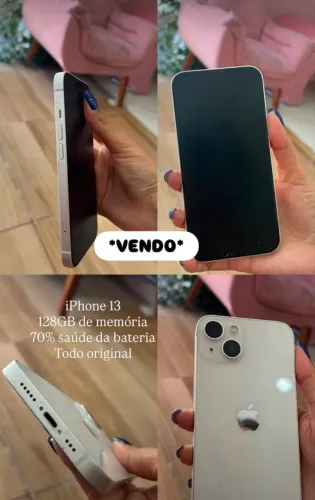 Vendo IPhone 13 Branco