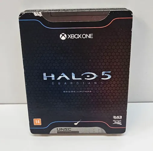 Halo 5 guardians edição limitada xbox one sem jogo