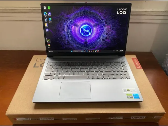 NOTEBOOK LENOVO LOQ I5-12450HX NOVO COM CAIXA,GARANTIA,RTX 3050,16GB RAM,SSD 512GB,144HZ