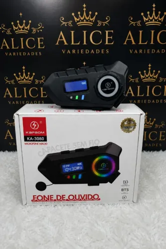 Microfone para capacete Bluetooth 