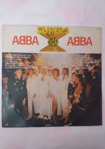 LP ABBA Disco de Ouro Super 3 RARÍSSIMO 