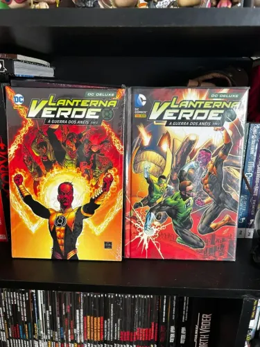 Lanterna Verde: A Guerra dos Anéis Vol.1 (Lacrado) + Vol.2