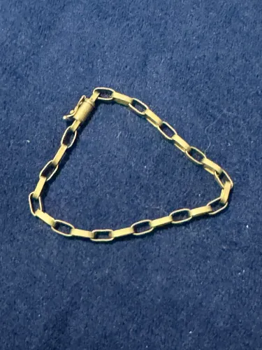 Pulseira moeda antiga
