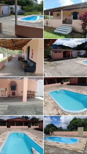 Alugo chácara com casa e piscina
