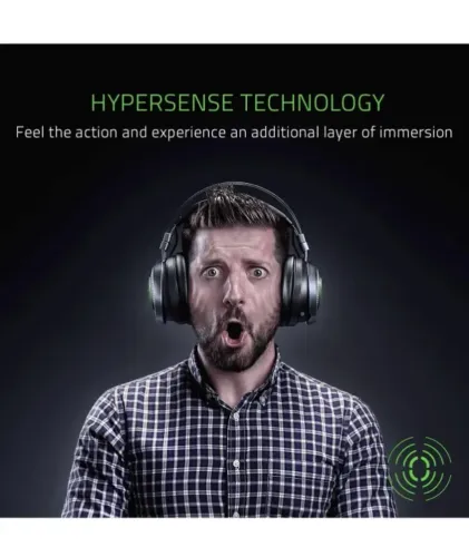 Razer Nari Ultimate - gamer com Haptic único dono