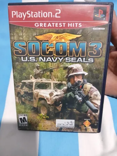 Jogo Socom 3 original de ps2 